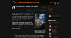 Desktop Screenshot of blog.exposedplanet.com
