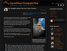 Tablet Screenshot of blog.exposedplanet.com
